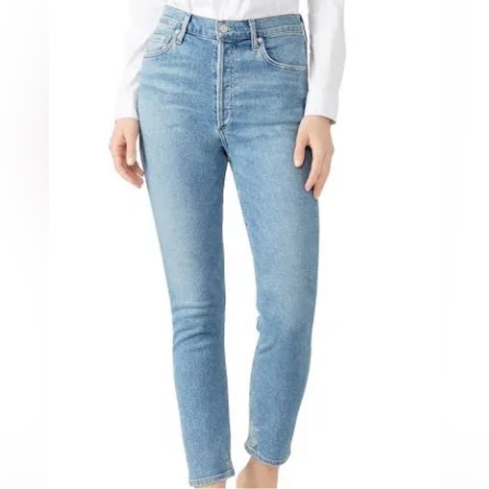 Agolde Jeans, button closure